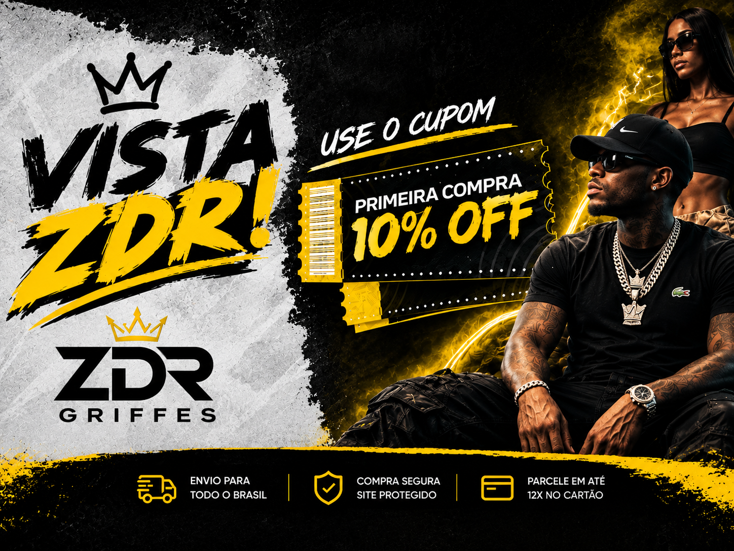 Vista ZDR — 10% OFF na primeira compra